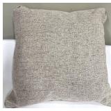 Envogue 18x18 Decorative Throw Pillows Set of 2 - Embroidered Border & Pattern