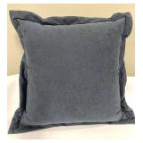 Blue Gray Decorative Pillows (Lot of 3)