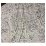 Artisan Luxe Home Full Size Comforter - Paisley Pattern with Tassel Fringe