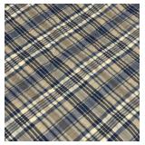 Nautica Queen Comforter - Plaid Blue & Beige