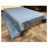 Bare Home King Size Comforter - Quilted Light Blue