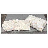 Pillowfort Twin Sheet Set with Pillowcase - Unicorn Rainbow Print