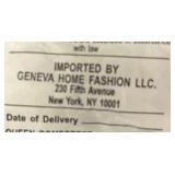 Geneva Home Fashion Queen Comforter and Two Shams