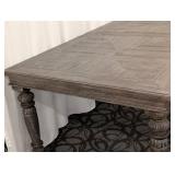 Hooker Traditions Dining Table with 2 Leaves - 79 in L x 42 in W x 30 in H