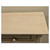 Cream Wood Console Cabinet - 2 Drawers & 2 Doors - 40.5 W x 11 D x 37 H
