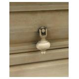 Cream Wood Console Cabinet - 2 Drawers & 2 Doors - 40.5 W x 11 D x 37 H