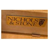 Nichols & Stone Wood Side Tables Pair - 26W x 17D x 27H