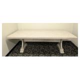 Cream Farmhouse Dining Table - 96 x 42 x 30 in