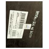 Stanley Furniture Company Side Table - 18 x 18 in Wood Top, 19 in High, Gold-Tone Base