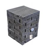 Painted Wood Accent Table - 14 in x 14 in Top, 18 in High #1