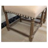 Coaster Fine Furniture 106082 Pair Upholstered Side Chairs - Nailhead Trim, 20W x 21D x 18H Seat, 42H Back