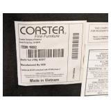 Coaster Fine Furniture 106082 Pair Upholstered Side Chairs - Nailhead Trim, 20W x 21D x 18H Seat, 42H Back