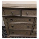 Thomasville Dresser - 66 x 20 x 42 in - Missing Drawer Pull