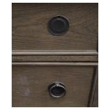 Thomasville Dresser - 66 x 20 x 42 in - Missing Drawer Pull