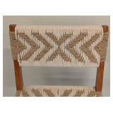 Global Influences Woven Side Chair 19W x 20D x 32H