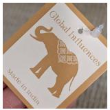 Global Influences Woven Side Chair 19W x 20D x 32H