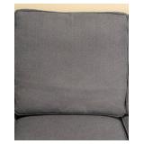 Sofa Navy Slipcover Down-Filled - 84 in W x 36 in D x 36 in H - Seat 20 in