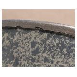 Room & Board Round Glass Top Accent Table RBRAMT27W - 27 in Dia, 26 in H