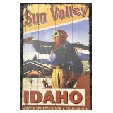 Sun Valley, Idaho Vintage Travel Poster 20x30