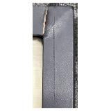 Rope Wall Art - Circular Spiral, 24 x 36 in, Framed in Black