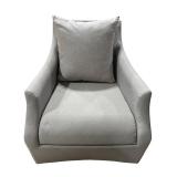 Pair of Used Outdoor Swivel Rocking Chairs - 30 x 36 overall, seat 29 x 28