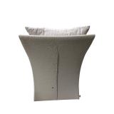 Pair of Used Outdoor Swivel Rocking Chairs - 30 x 36 overall, seat 29 x 28