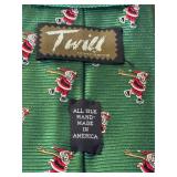 Set of 4 Christmas Holiday Silk Neckties Vineyards Vines, Nicole Miller, and More