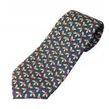 Set of 4 Christmas Holiday Silk Neckties Vineyards Vines, Nicole Miller, and More