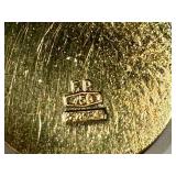 Vintage 18K Gold Virgin Mary Pendant