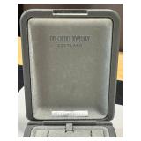 Pat Cheney Jewelry Scotland Sterling Silver Turquoise-Enamel Earrings