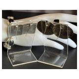 Sterling Silver Onyx Jewelry Set - Bracelet 7in, Ring Size 8, Earrings (2 Pairs)