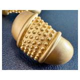 Vintage Liz Claiborne Vintage Statement Earrings - 3-Pair Gold-Tone Set