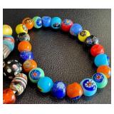 Colorful Glass & Lampwork Beads for Repair/Repurpose