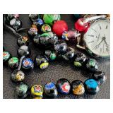 Colorful Glass & Lampwork Beads for Repair/Repurpose