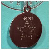 Tiffany Jazelle Sterling Necklace - Adjustable 18-20 Inch Chain