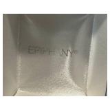 Epiphany Sterling Silver CZ Ring - Floral Cluster, Multi-Row Pavé, Size 8