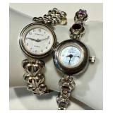 Momentum Quartz Sterling Silver Watch & Merona Quartz Sterling Silver Watch