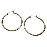 14K Gold Hoop Earrings