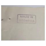 Indonesian Peacock Feather Bead Earrings - 2 Pairs