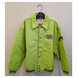 CT - Wu Wear WorldWide Registry Leather Jacket - Vintage 1990s - Men