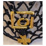 Christian Lacroix Vintage Crochet Vest - Gold-Tone Charms