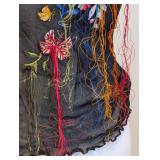 Vintage Jean Paul Gaultier Embroidered Floral Mesh Tank Top - Women