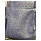 New Citi Collective Vegan Leather Backpack - Navy Blue