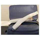 New Citi Collective Vegan Leather Backpack - Navy Blue