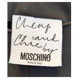 Cheap & Chic by Moschino Black Side Zip Cropped Pants - Size 12