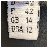 Cheap & Chic by Moschino Black Side Zip Cropped Pants - Size 12