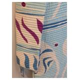 Vintage Mary McFadden Couture Silk Jacket / Vintage Mary McFadden Couture Silk Printed Duster Women