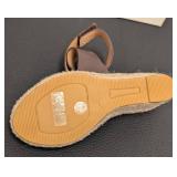 Bettye Muller Espadrille Wedge - Brown Leather - Women