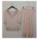 Vintage Judith Ann Creations Vintage Sequin Two-Piece Dress - Size Large