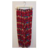 Vintage Yves Saint Laurent Rive Gauche Floral Pants - Size 38 (US 6-8)